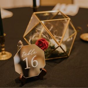Wedding Table Numbers